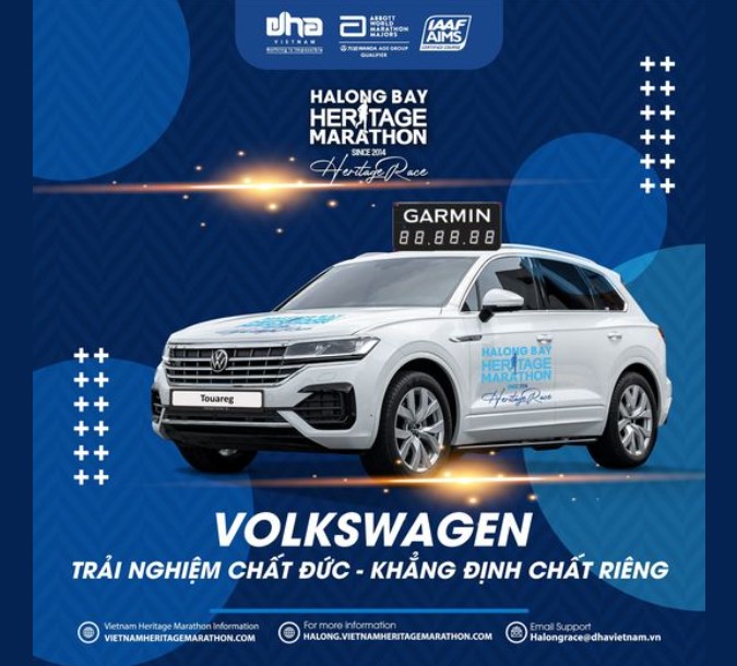 VOLKSWAGEN TO LEAD HALONG BAY HERITAGE MARATHON 2023 RUNNERS